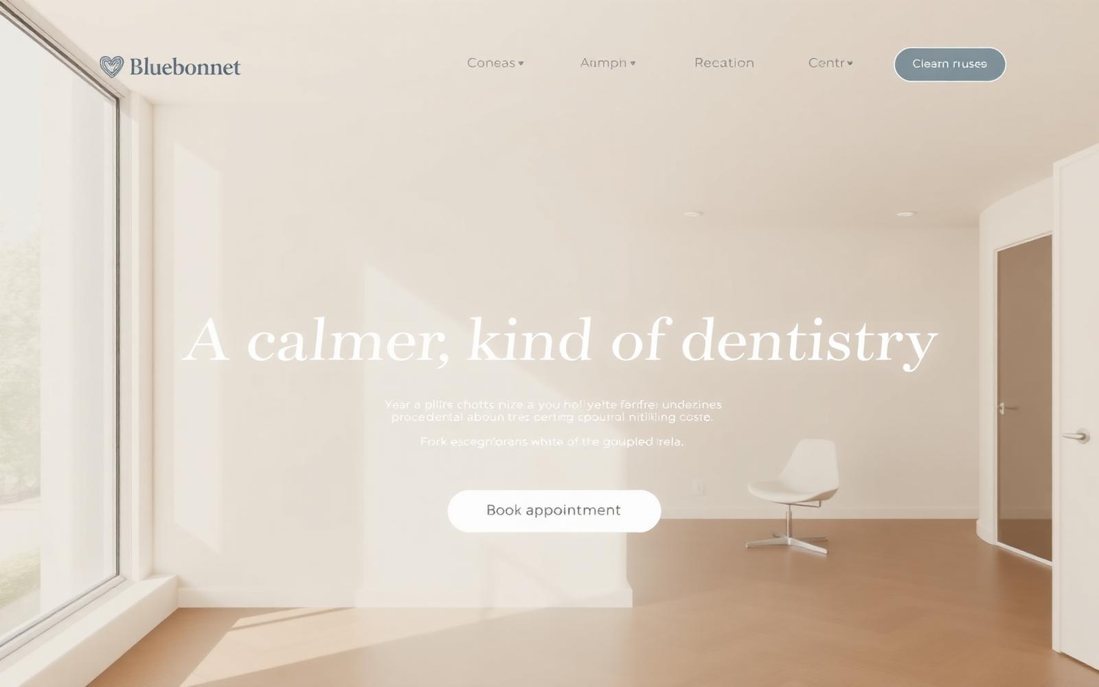 Bluebonnet Dental website built by KeepUp