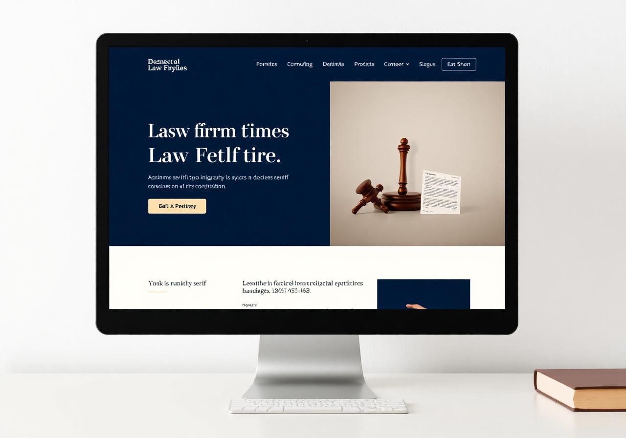 Law Firm case study — Trust, communicated quietly