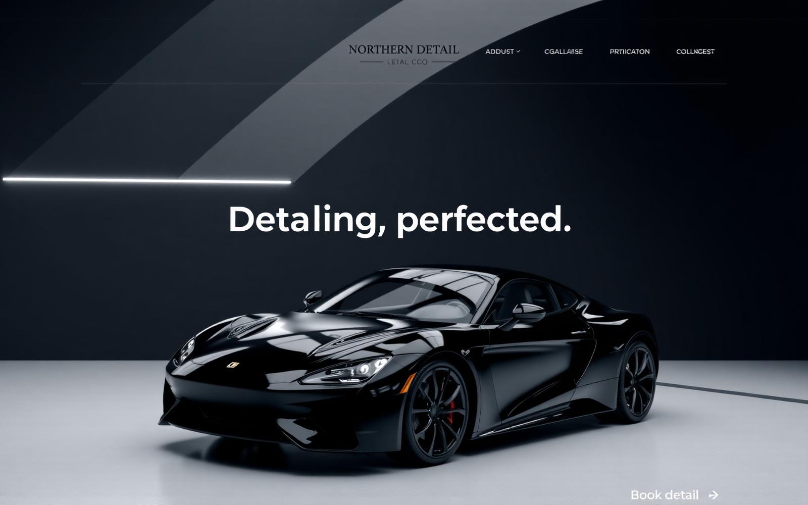 Northern Detail Co. website built by KeepUp