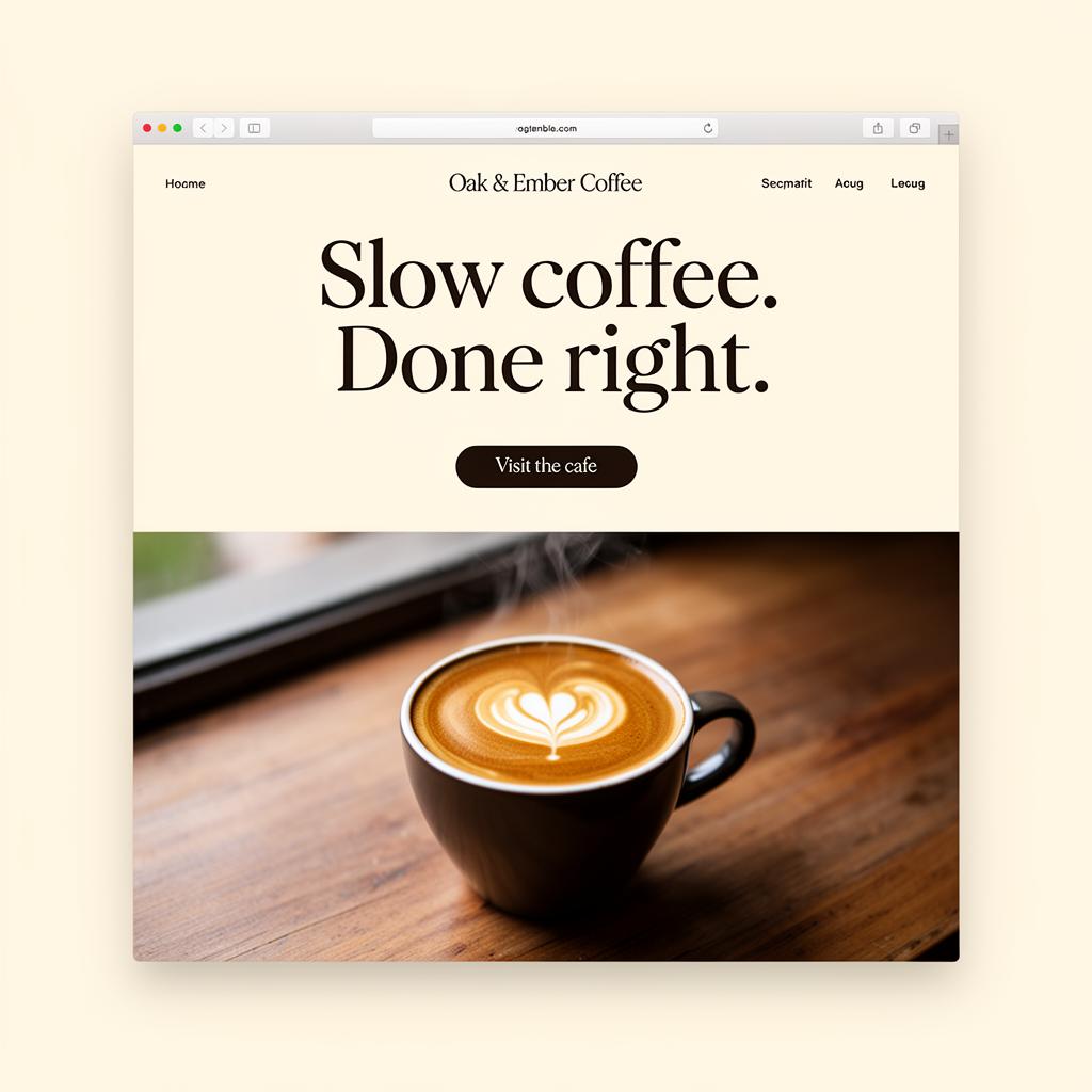 KeepUp website build