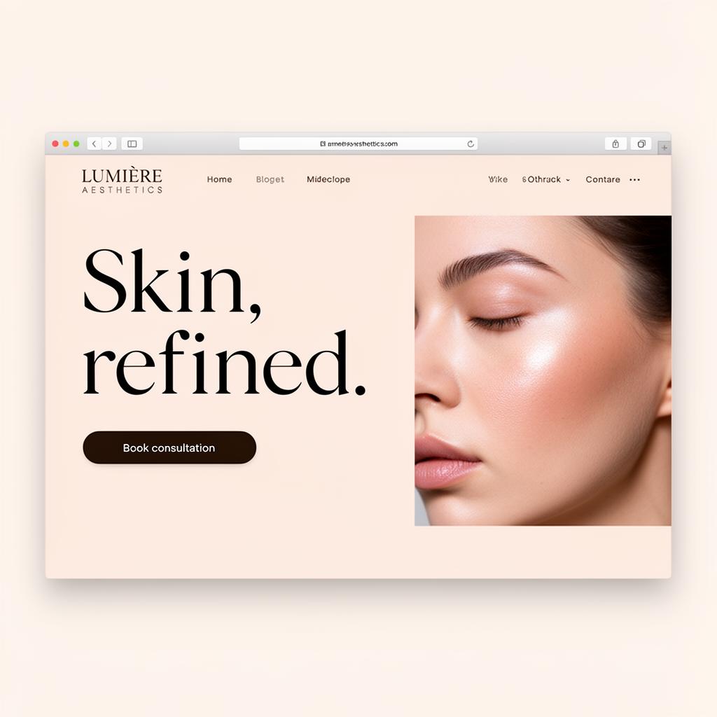 KeepUp website build